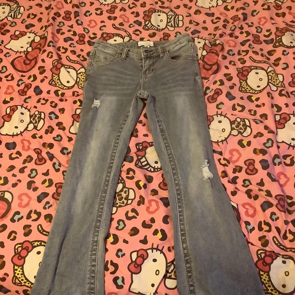 Women's Gray Jeans